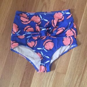 Kortni Jeane peach tie-up bottoms